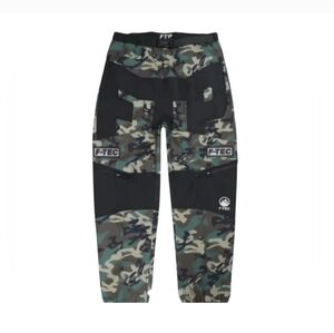 FTP Camo F-Tec Pant Green Medium Water Repellent Nylon Cargo Streetwear Techwear